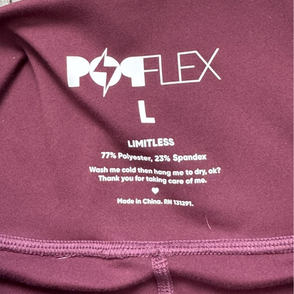 Popflex Twirl Skort- Plum - Picture 5 of 5